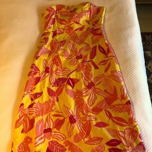 Vintage Lilly Pulitzer bandeau top dress. Size 4